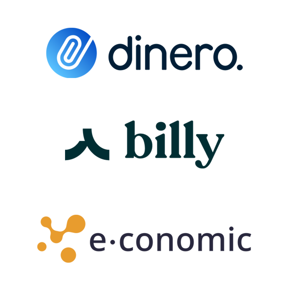 E-conomic, Dinero, Billy m.fl.